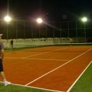 The tennis court